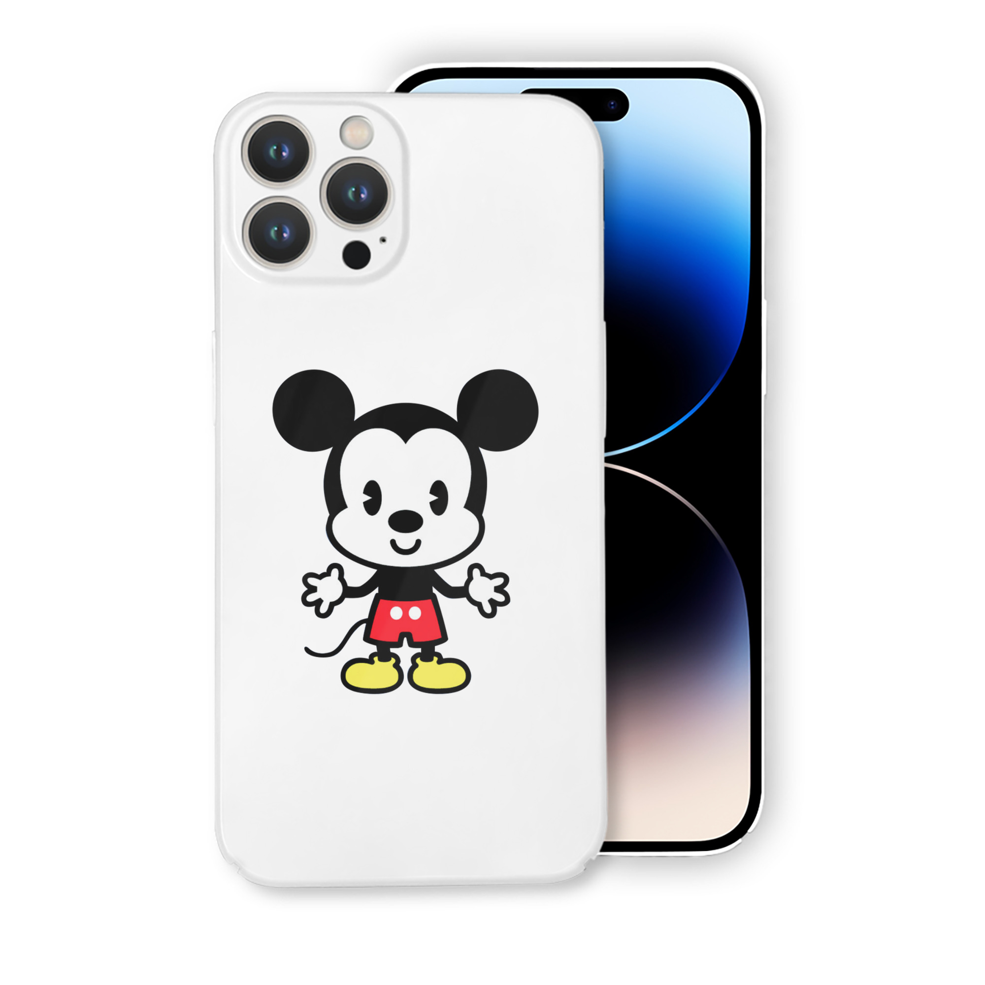 （画像用） ミッキーマウス Mickey Mouse 【iPhone 14シリーズ対応】ハードケース